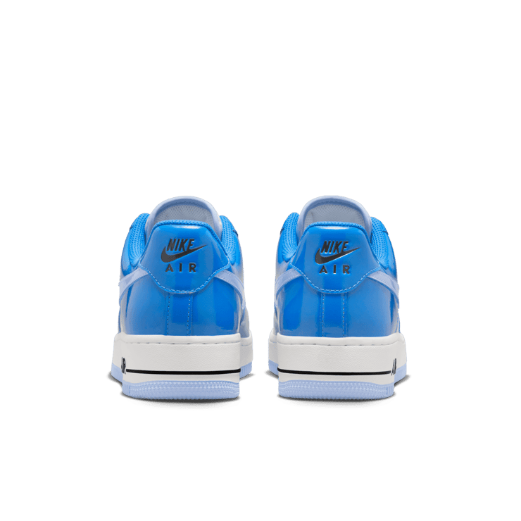 Nike Air Force 1 Low Blue Patent Angle 3
