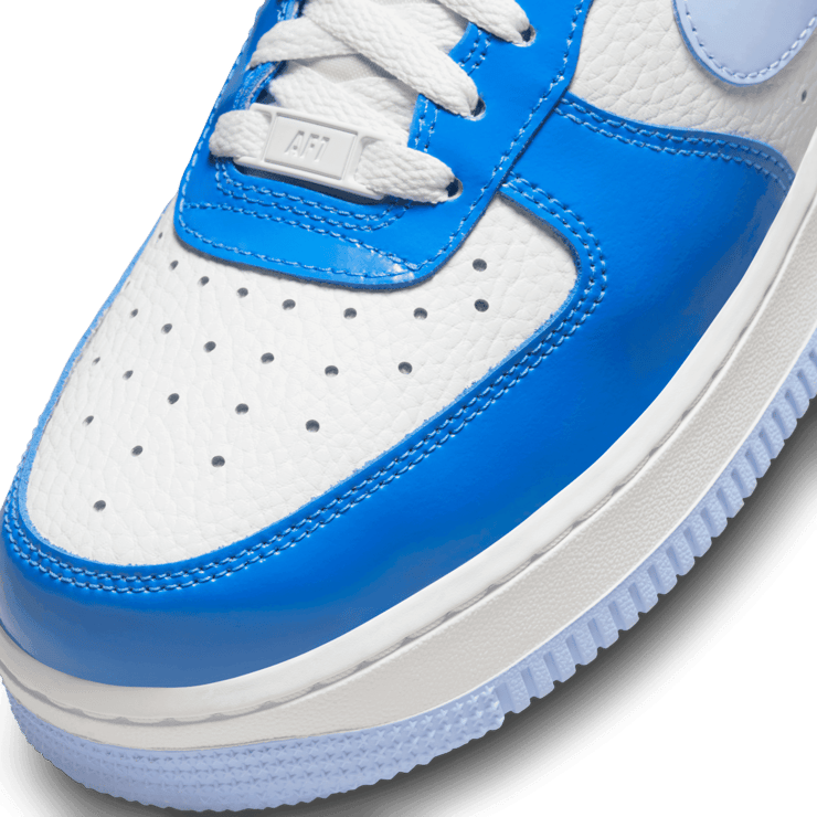 Nike Air Force 1 Low Blue Patent Angle 4