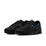 Nike Air Max 90 Black University Blue Angle 2