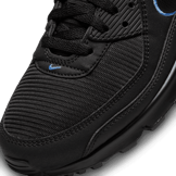 Nike Air Max 90 Black University Blue Angle 4