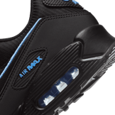 Nike Air Max 90 Black University Blue Angle 5