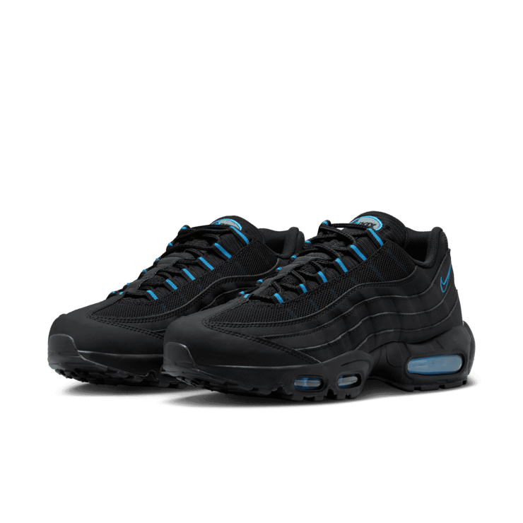 Nike Air Max 95 Black University Blue Angle 2