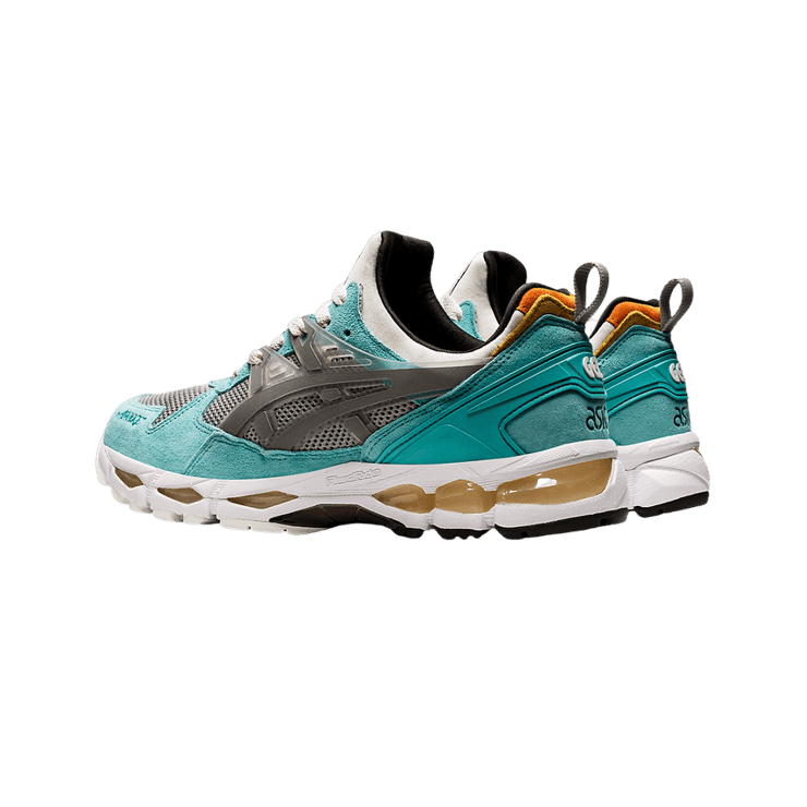 Asics Awake NY X Gel-Kayano Trainer 21 Teal Angle 1