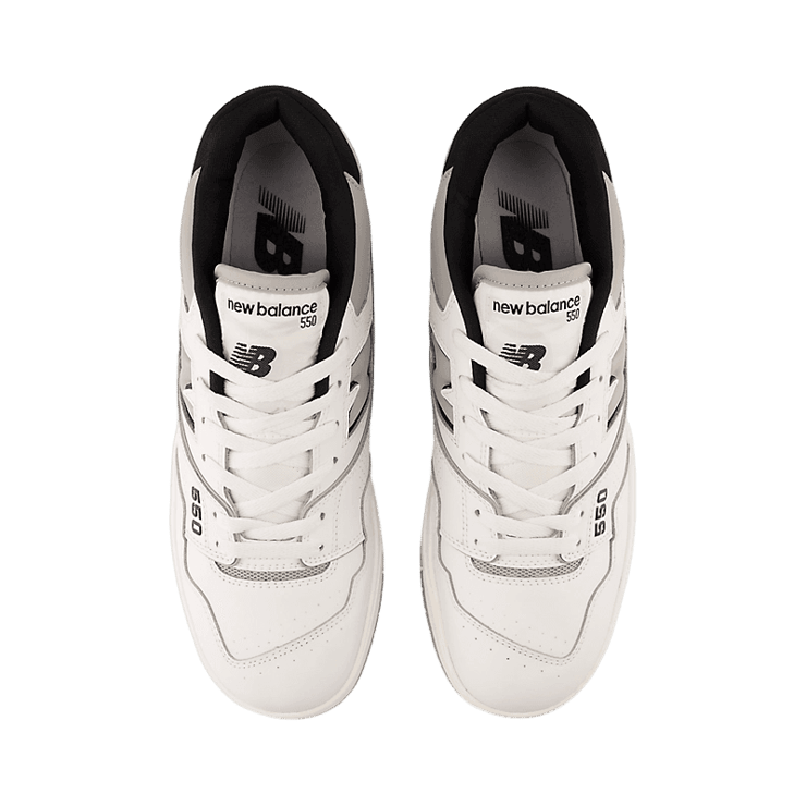 New Balance 550 White Grey Black Angle 1