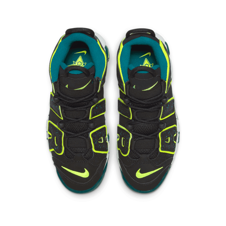Athletic Shoes Nike Air Max More Uptempo Black Volt Nike Air More