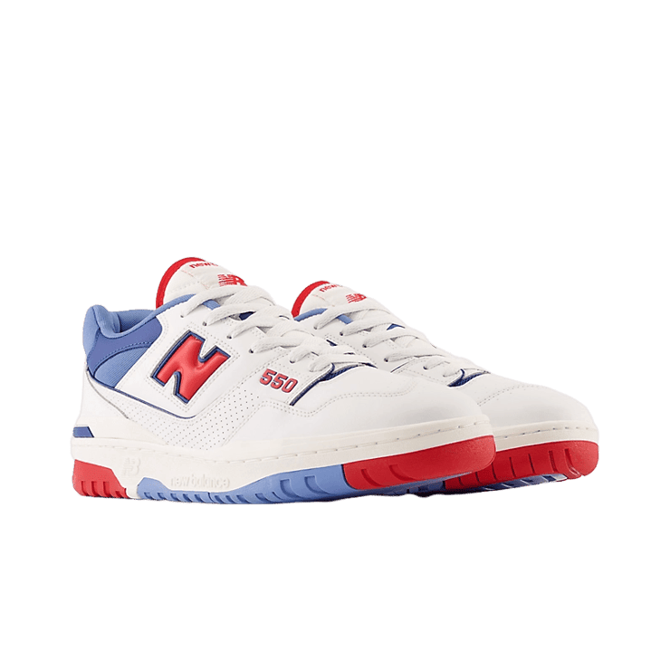 Red blue and white new balance sales