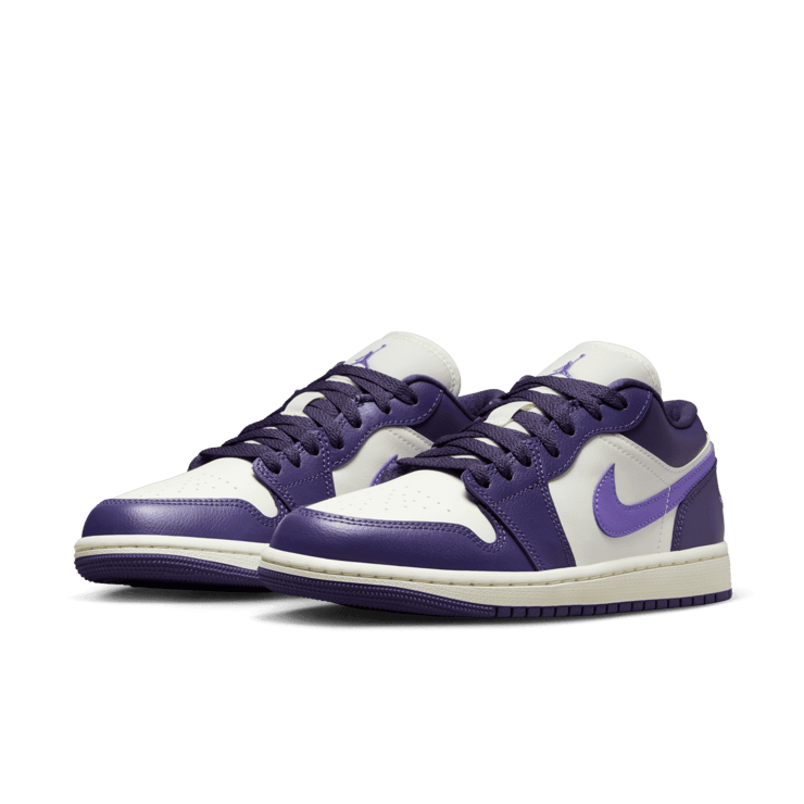 Air Jordan 1 Low Sky J Purple Action Grape (W) Angle 2