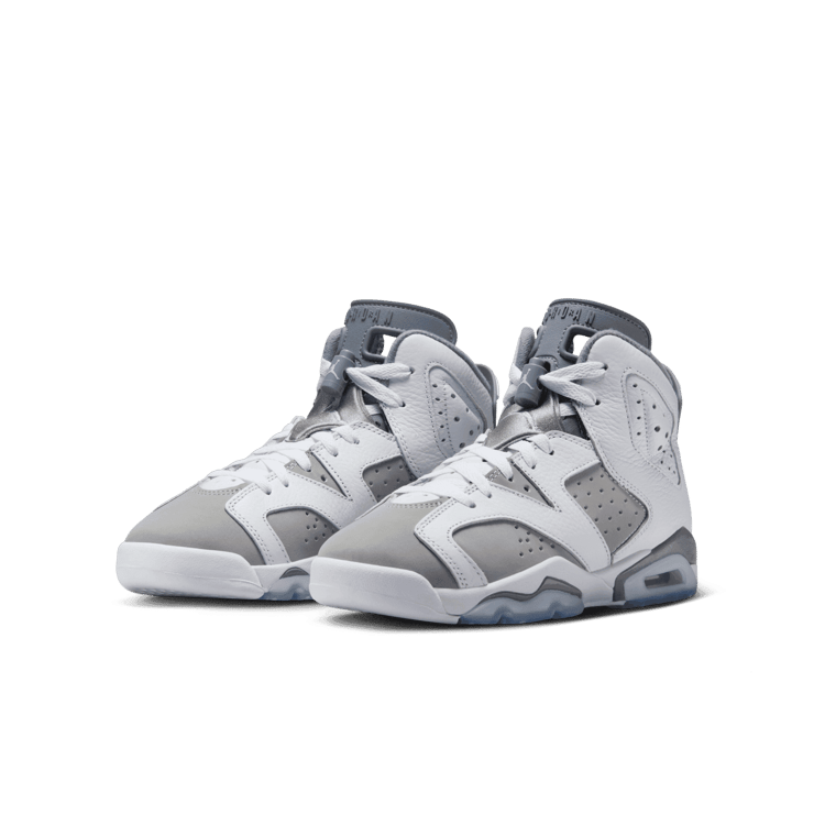 Air Jordan 6 Cool Grey (GS) Angle 2