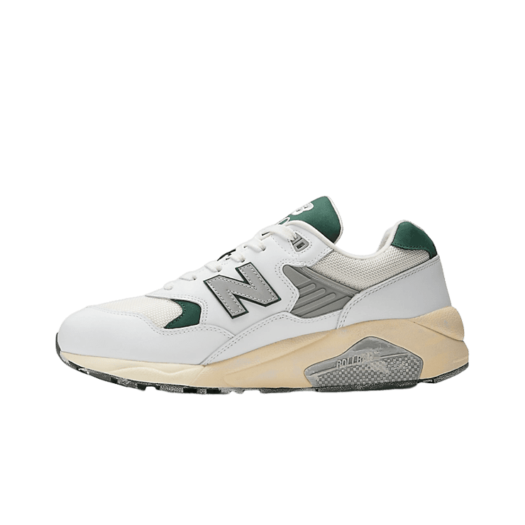 New Balance 580v2 White Natural Green Angle 0