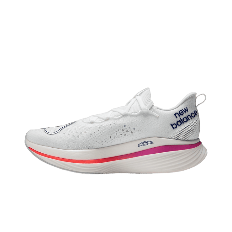 New Balance FuelCell SC Elite V3 White/Victory Blue Angle 0