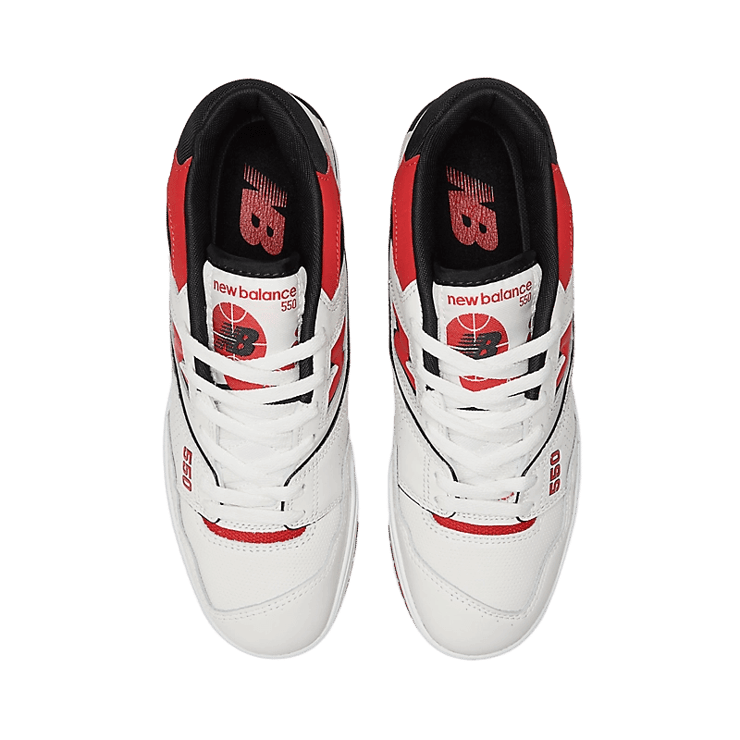 New Balance 550 Off White Chile Red Angle 1