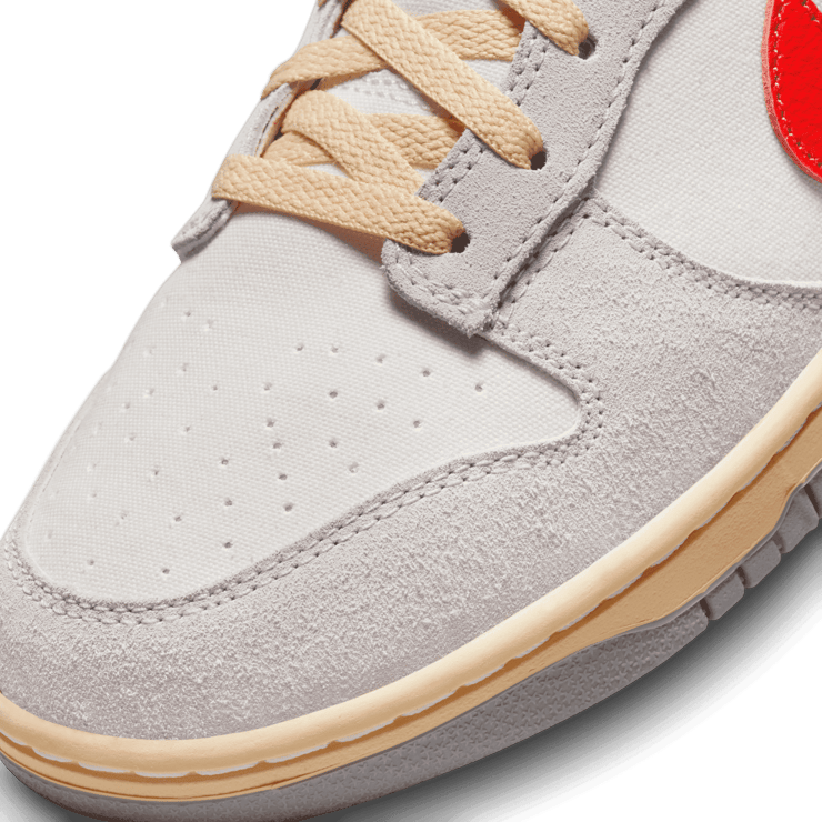 Nike Dunk Low Athletic Department Photon Dust Picante Red Angle 4