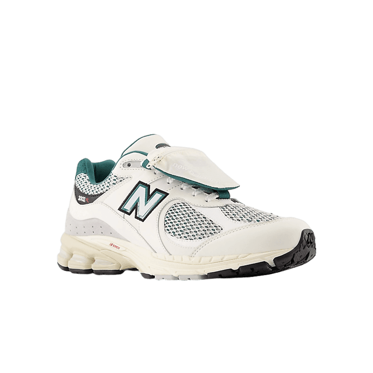 New Balance 2002R Pouch Beige Green Angle 2