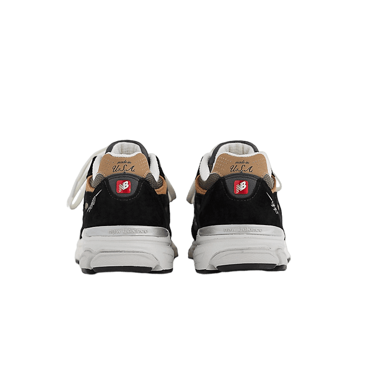 New Balance 990v3 Made In USA By Teddy Santis Black Brown Angle 1