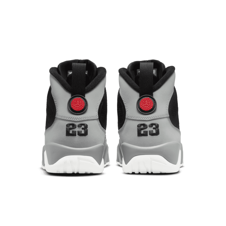 Jordan 9 Retro Particle Grey Angle 3