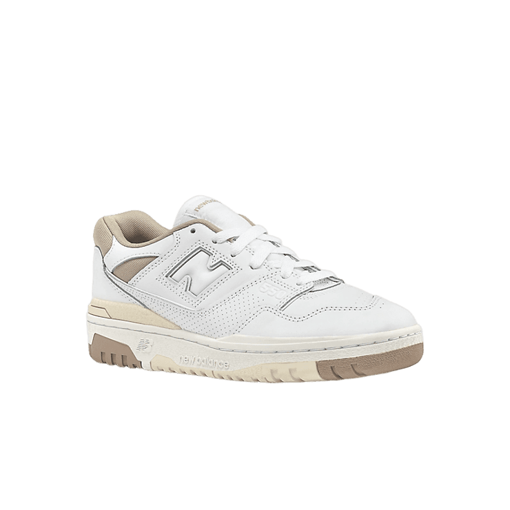 New Balance 550 White Tan (W) Angle 2