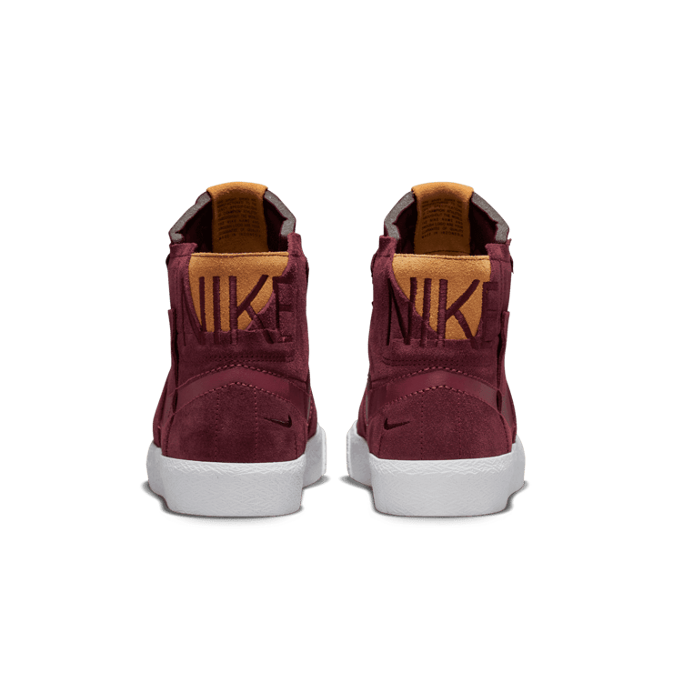 Nike SB Zoom Blazer Mid Patchwork Night Maroon Angle 3