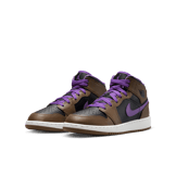 Air Jordan 1 Mid Palomino Wild Berry (GS) Angle 2