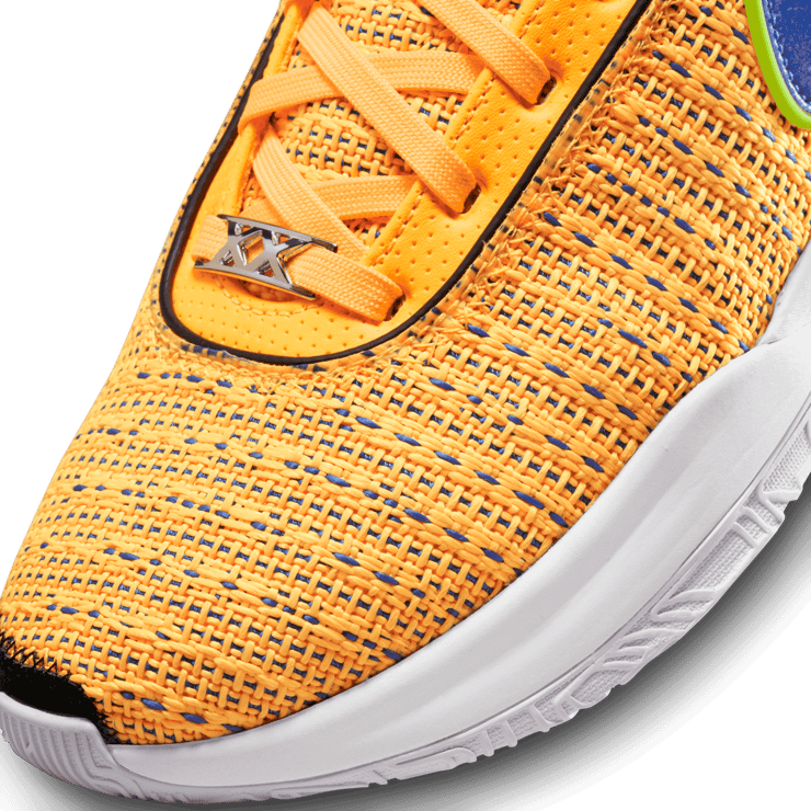 Nike LeBron 20 Laser Orange Angle 4