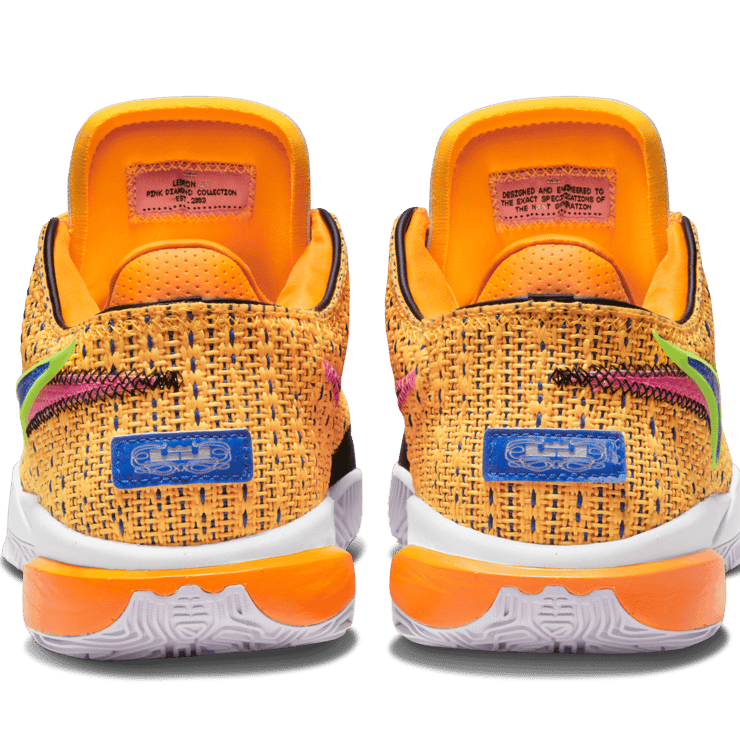 Nike LeBron 20 Laser Orange Angle 6