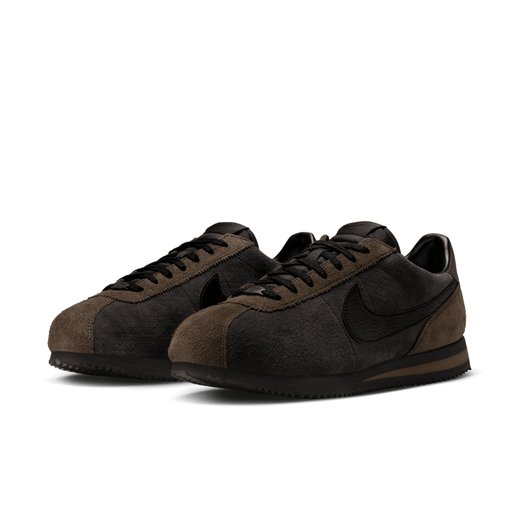 Nike Cortez Velvet Brown Angle 2