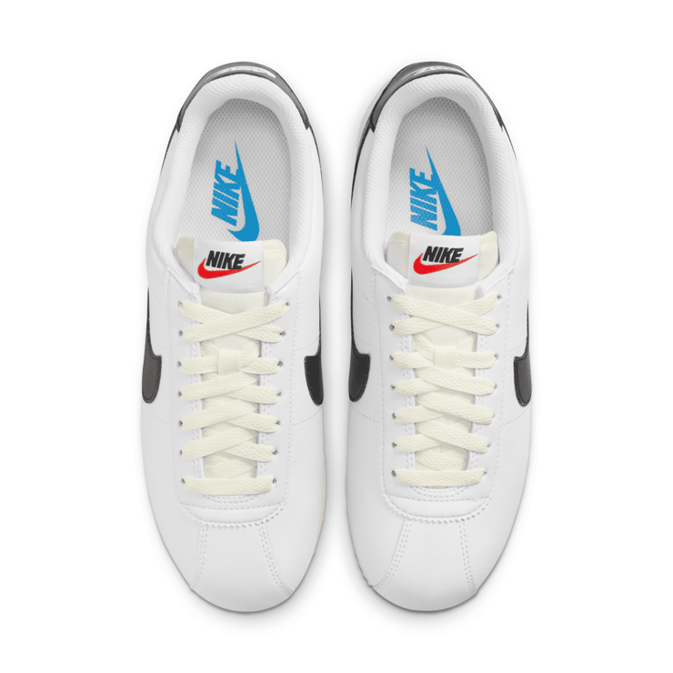 Nike Cortez White Black Light Photo Blue (W) Angle 2