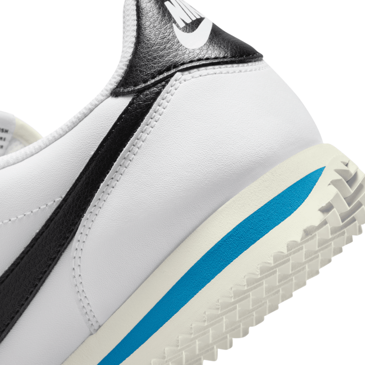 Nike Cortez White Black Light Photo Blue (W) Angle 5