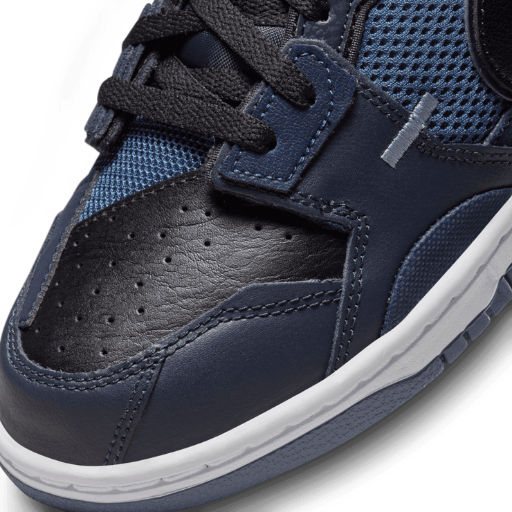 Nike Dunk Low Scrap Black Navy Angle 4