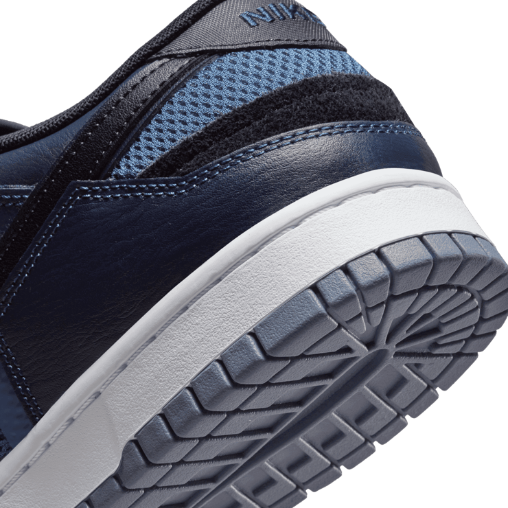 Nike Dunk Low Scrap Black Navy Angle 5