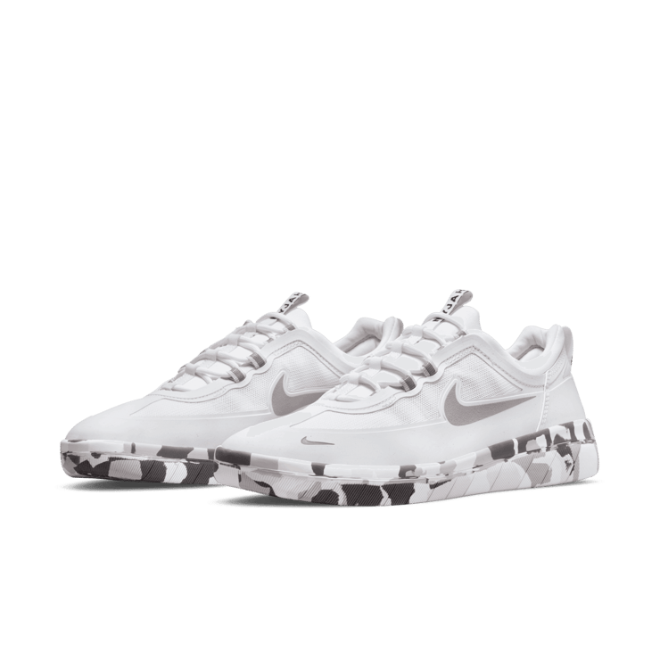 Nike nyjah free white camo hot sale