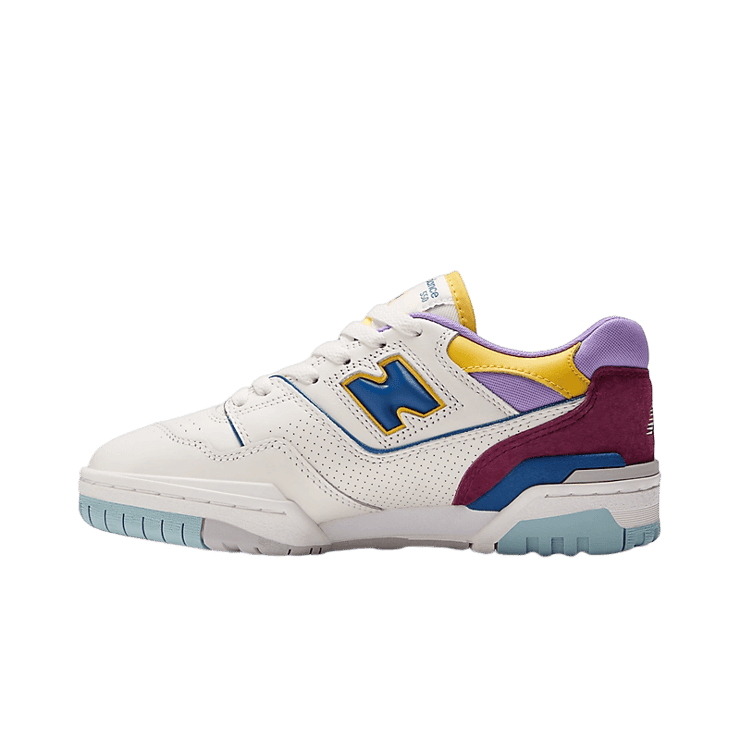 New Balance 550 White Multi-Color (W) Angle 0