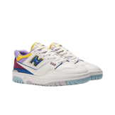 New Balance 550 White Multi-Color (W) Angle 2