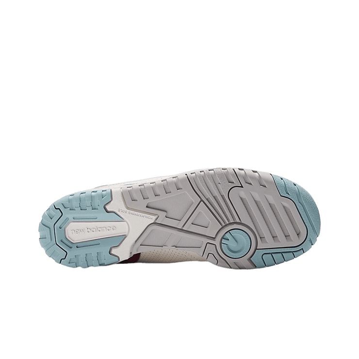New Balance 550 White Multi-Color (W) Angle 3