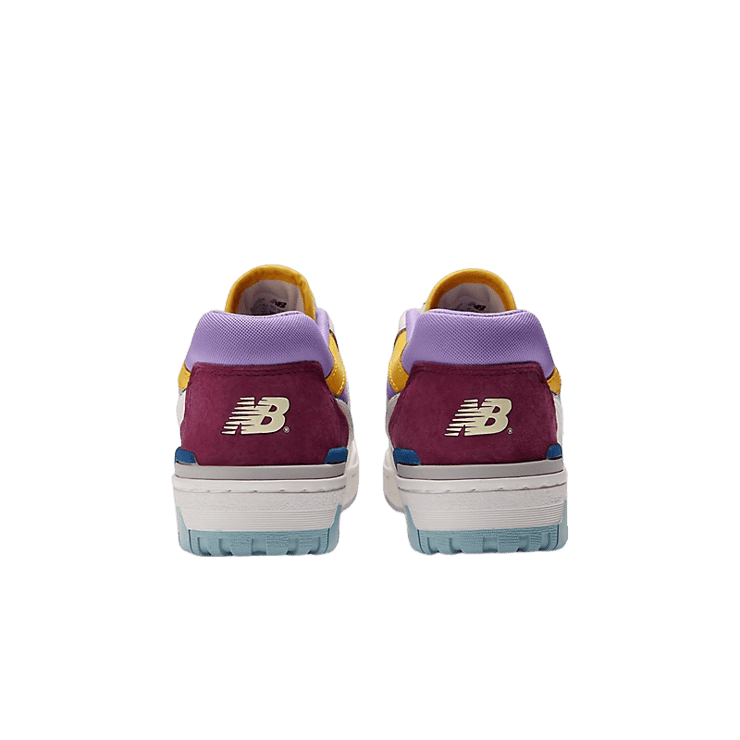 New Balance 550 White Multi-Color (W) Angle 4