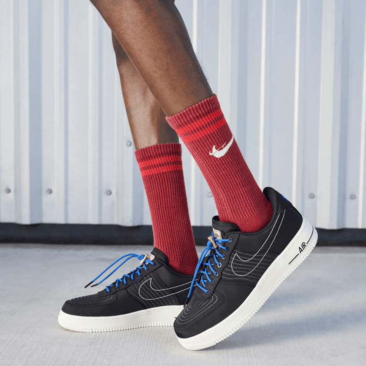 Nike Air Force 1 Low Moving Company Black Anthracite Angle 10