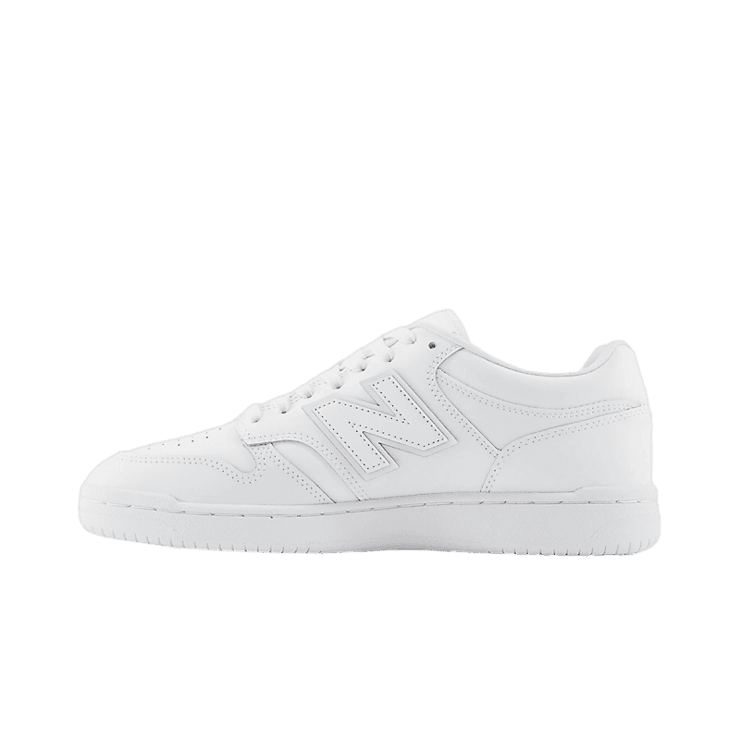 New Balance 480 Triple White Angle 0