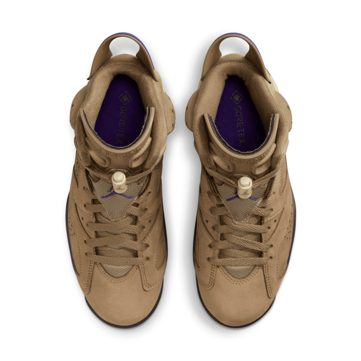 Air Jordan 6 Retro Gore-Tex Brown Kelp (W) Angle 1