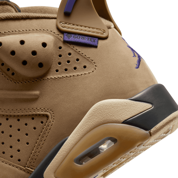Air Jordan 6 Retro Gore-Tex Brown Kelp (W) Angle 5