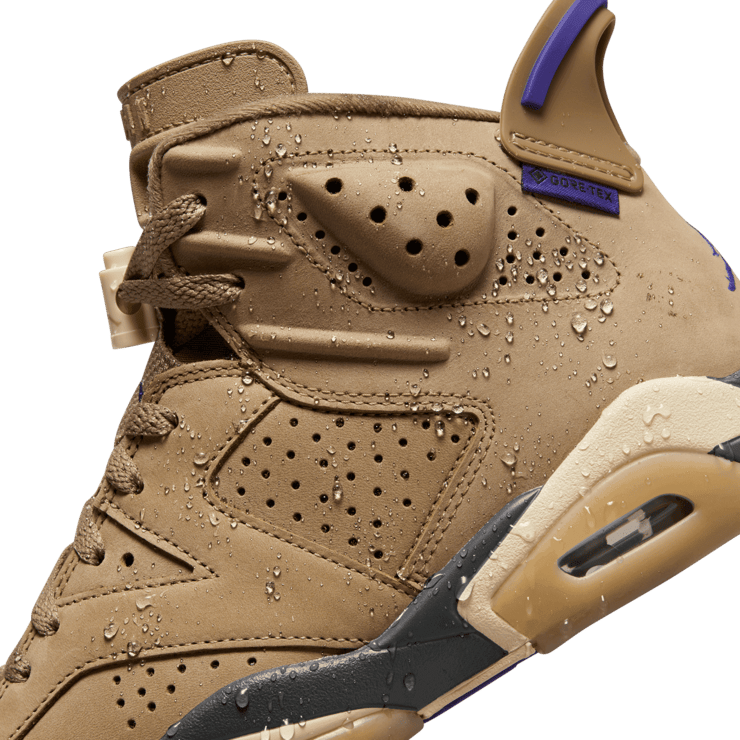 Air Jordan 6 Retro Gore-Tex Brown Kelp (W) Angle 6