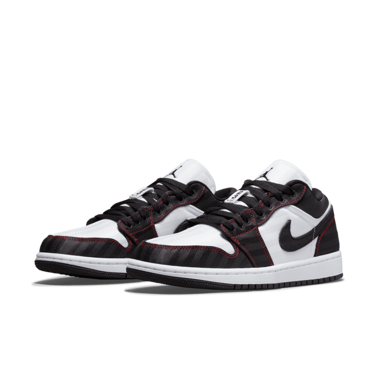 Jordan 1 Low SE Utility White Black Gym Red (W) Angle 2