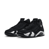 Air Jordan 14 Retro Black White Angle 0