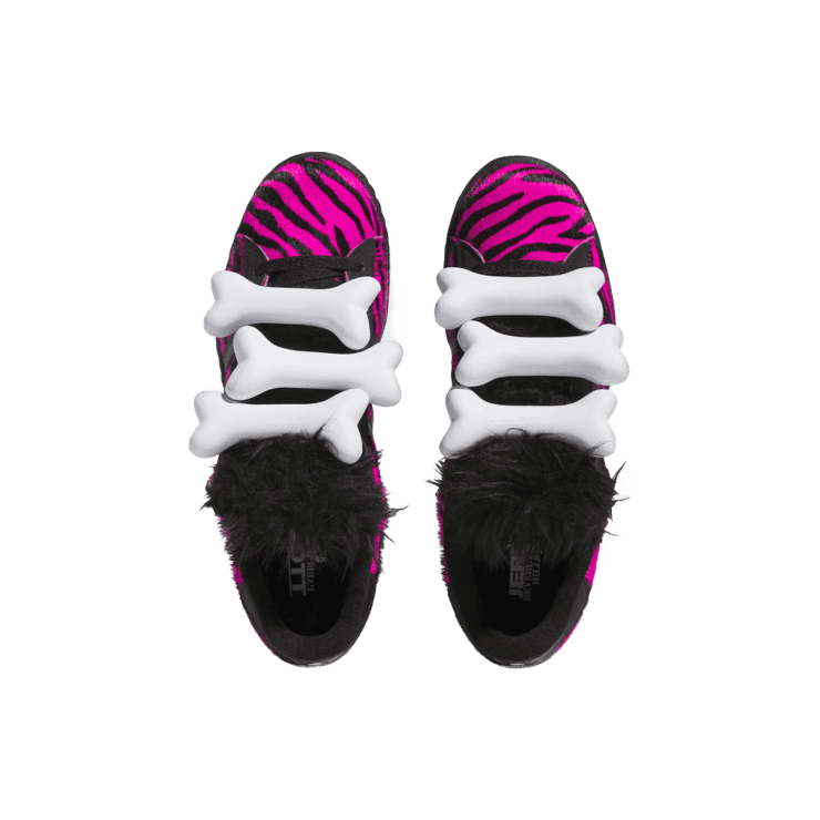 adidas Campus 80s Bones Jeremy Scott Fuchsia Black Angle 0