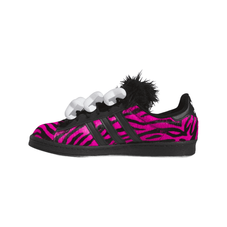 adidas Campus 80s Bones Jeremy Scott Fuchsia Black Angle 4