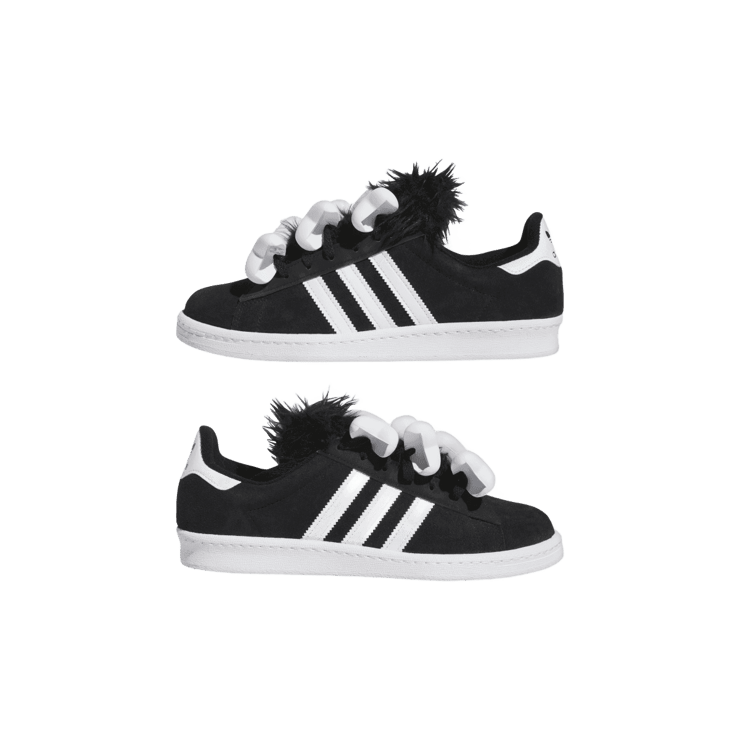 adidas Campus 80s Bones Jeremy Scott Black White Angle 5