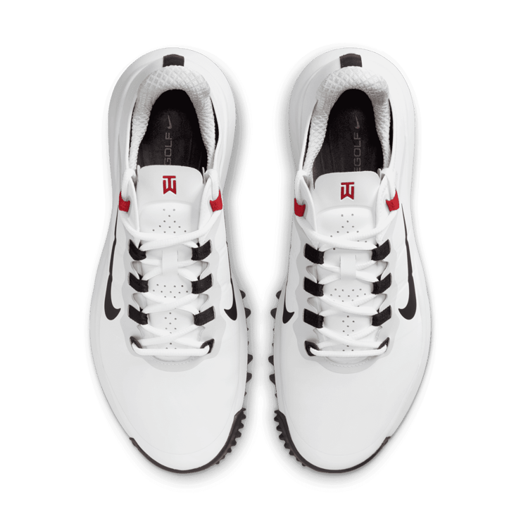 Nike Tiger Woods '13 White Varsity Red Angle 1
