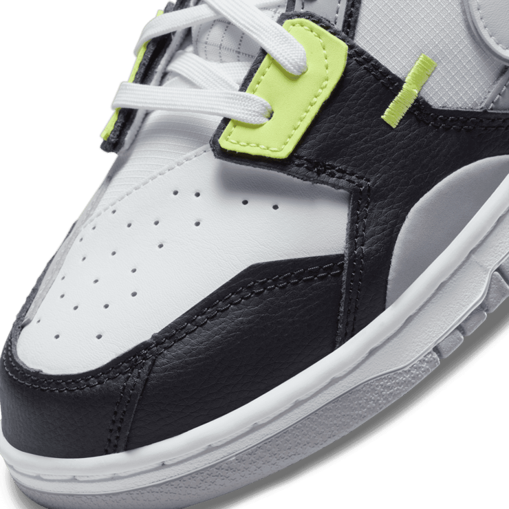 Nike Dunk Low Scrap Wolf Grey Light Lemon Twist Angle 4