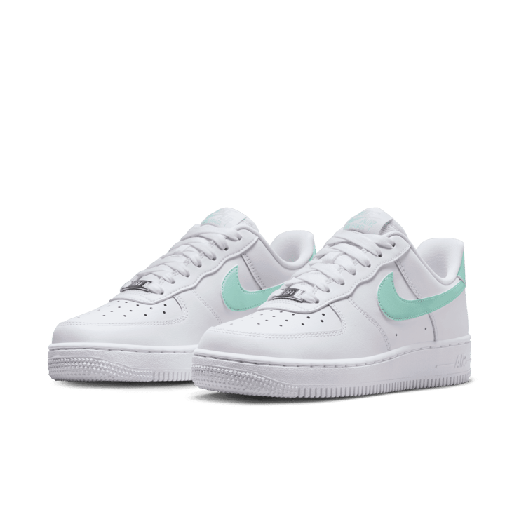 Nike Air Force 1 Low White Jade Ice (W) Angle 2