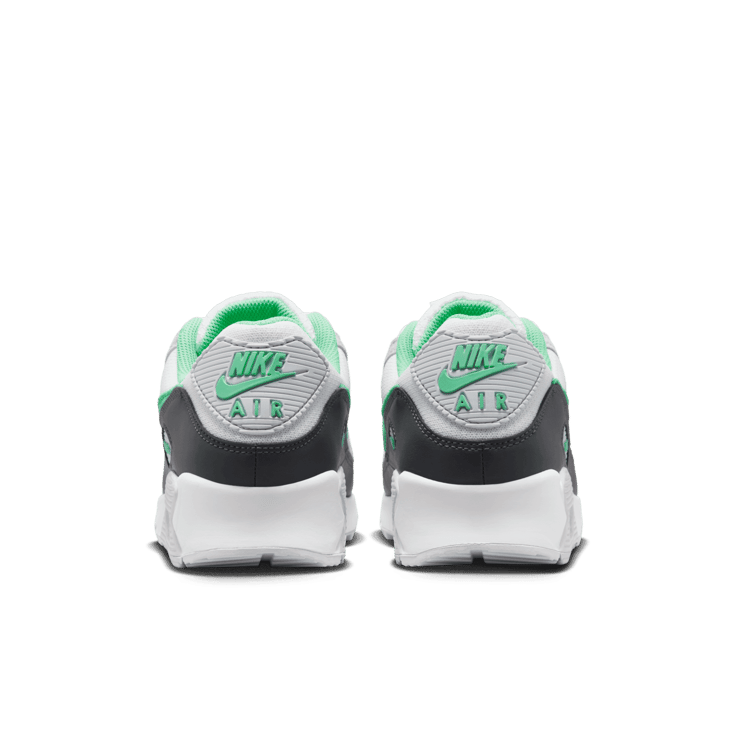 Nike Air Max 90 White Spring Green Angle 4