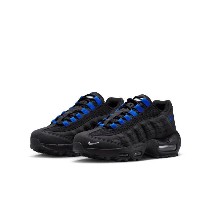 Nike Air Max 95 Mini Swoosh Black Royal Angle 2