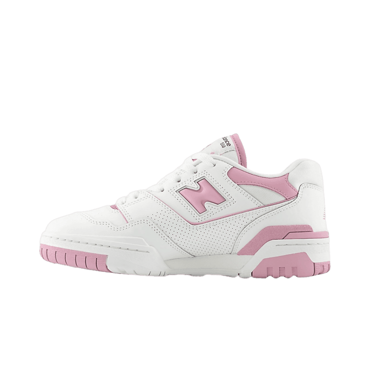 New Balance 550 White Bubblegum Pink (W) Angle 0